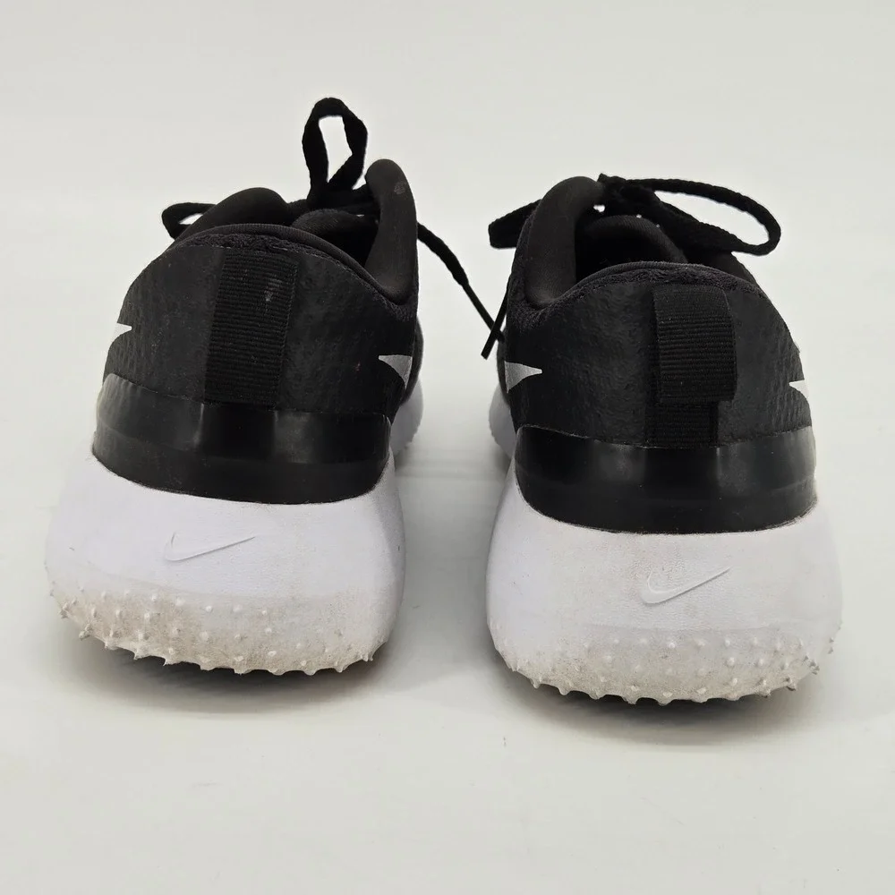 Nike Roshe G Spikeless Golf Shoes Black Metallic White Women's Size 8 CD6066-001